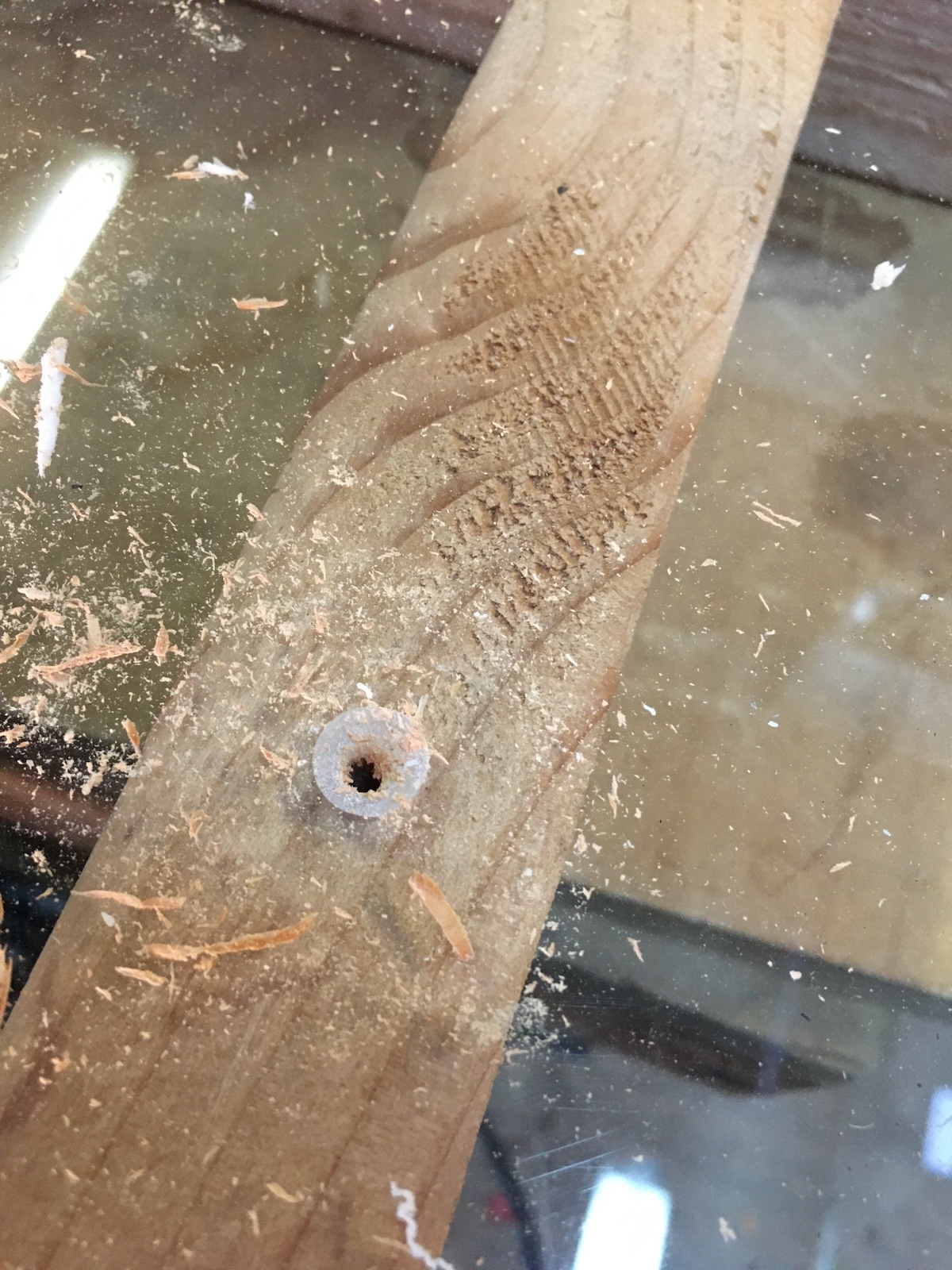 IMG_1602.jpeg LED panel being assembled in frame