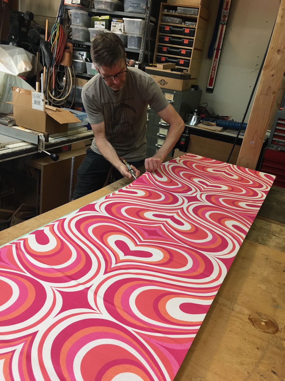 Full grid illumination during testing